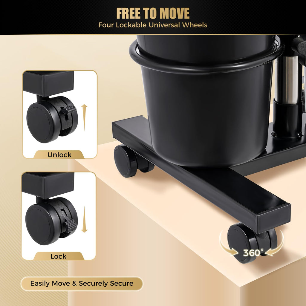 Portable Plastic Shampoo Unit with 2 Water Buckets C850