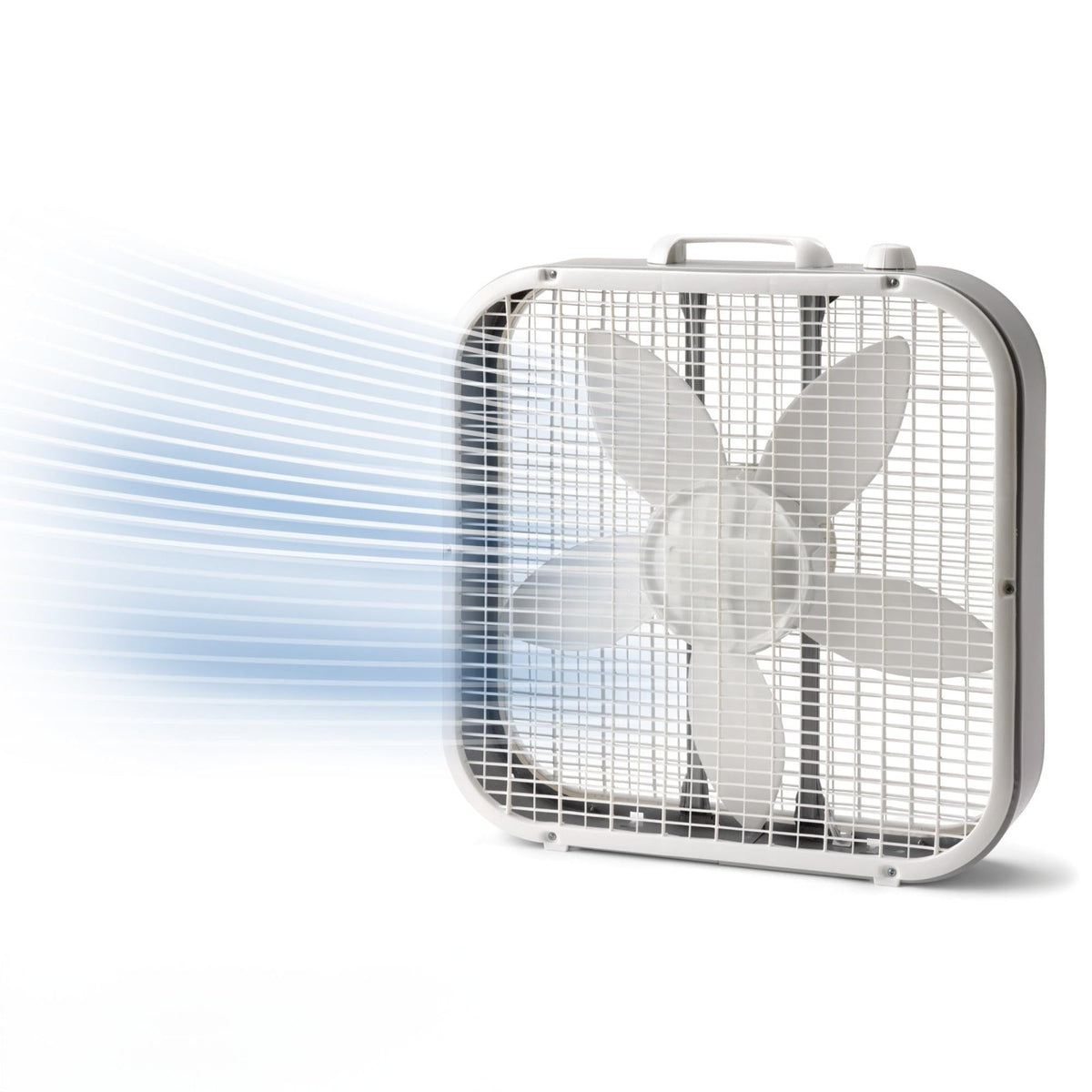20" White Box Fan, 3 Speeds U5667