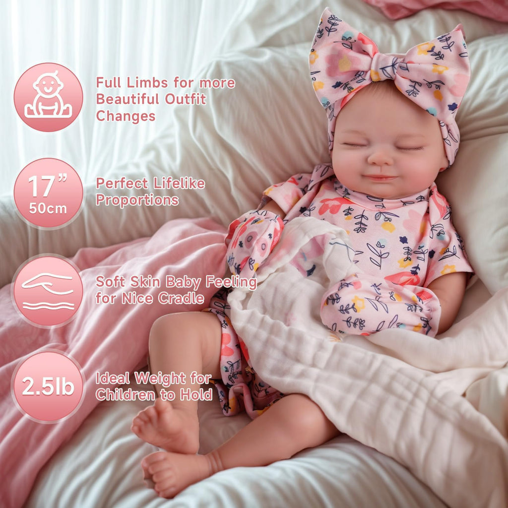 Lifelike Reborn Baby Dolls 17inch N703365