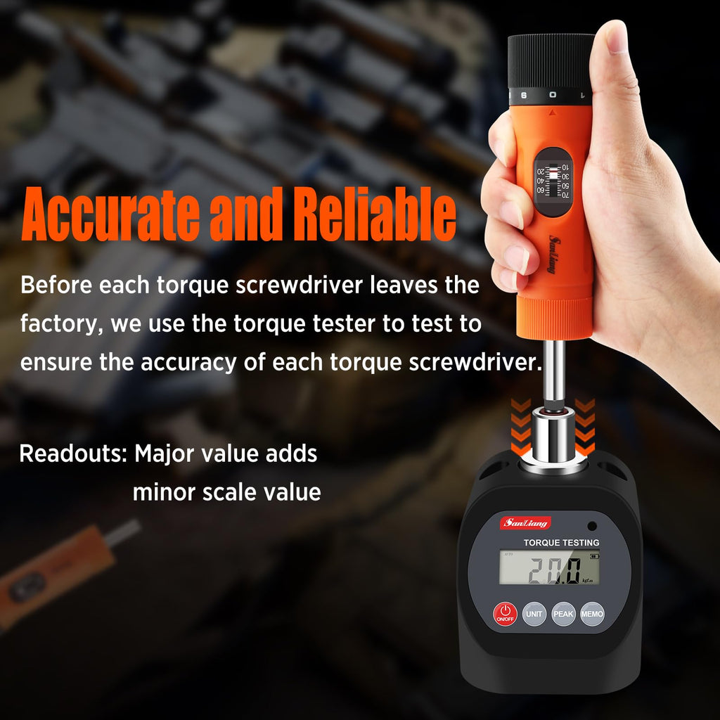36Pcs Torque Screwdriver Wrench Set with 29 S2 Bits O171