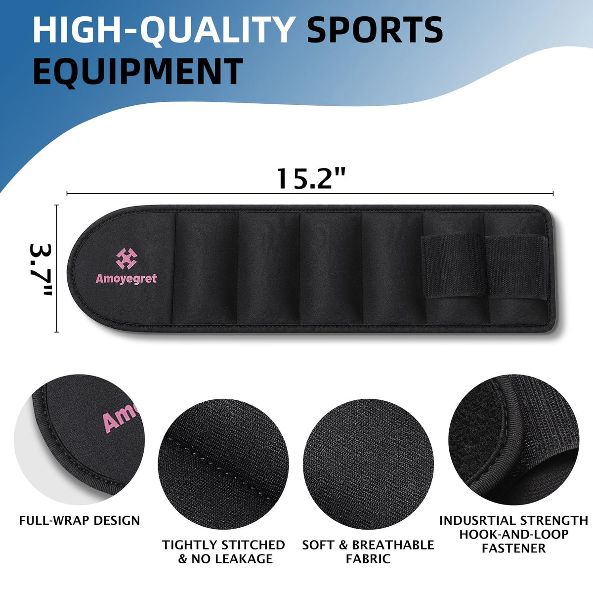 Ankle Weights, Wrist & Leg Weights Set E443