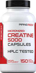 Creatine Monohydrate Capsules 5000mg 150 Pills E7710