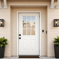 36 x 80 Fiberglass Entry Door with Vinyl Frame Low-E Glass Right Hand Inswing K42492