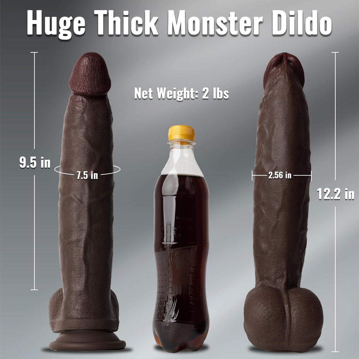 12" Huge Dildo D4210
