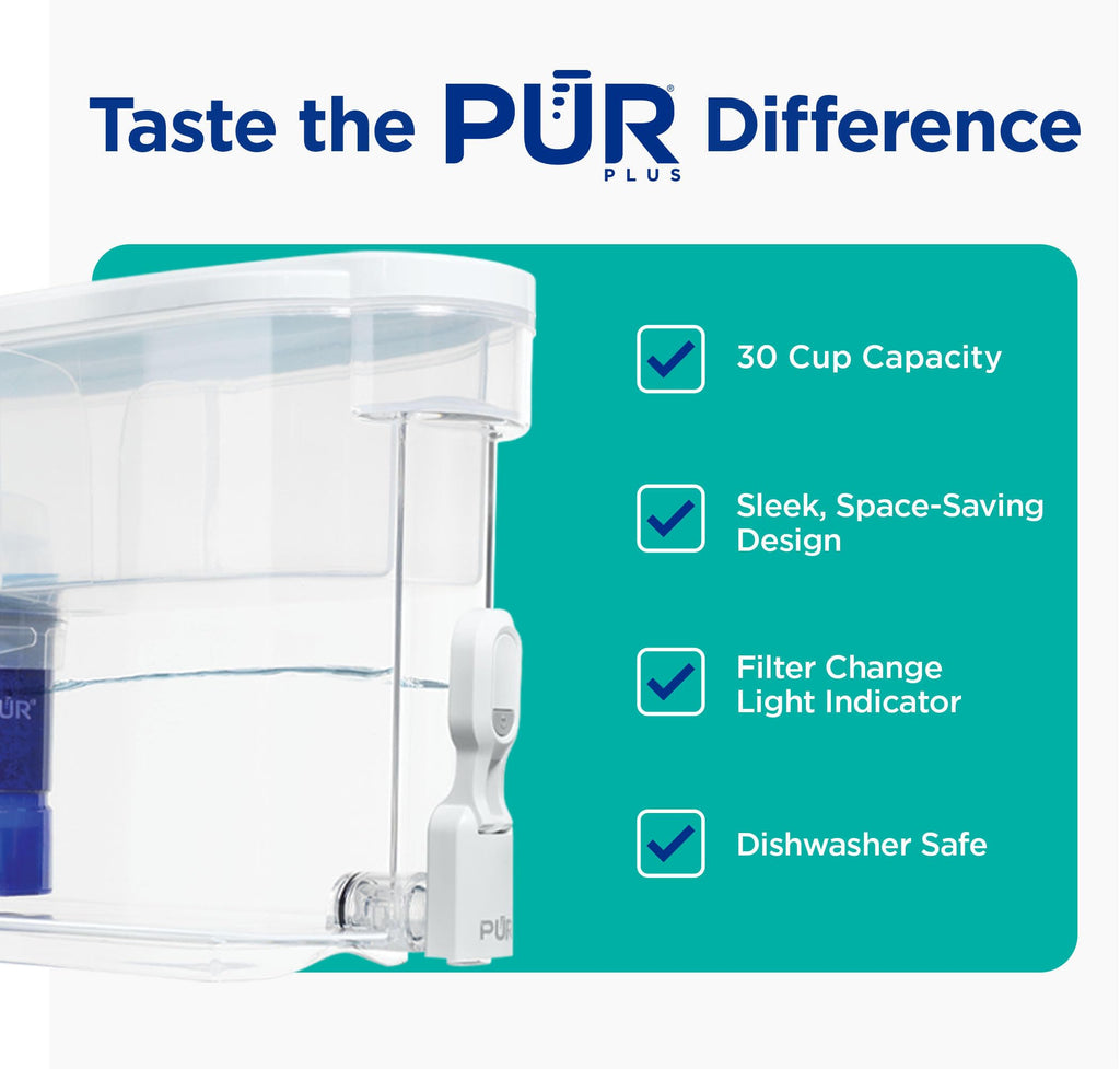 White Water Filter Dispenser with Filter L95813