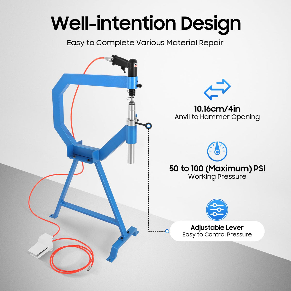 Pneumatic Planishing Hammer W5383
