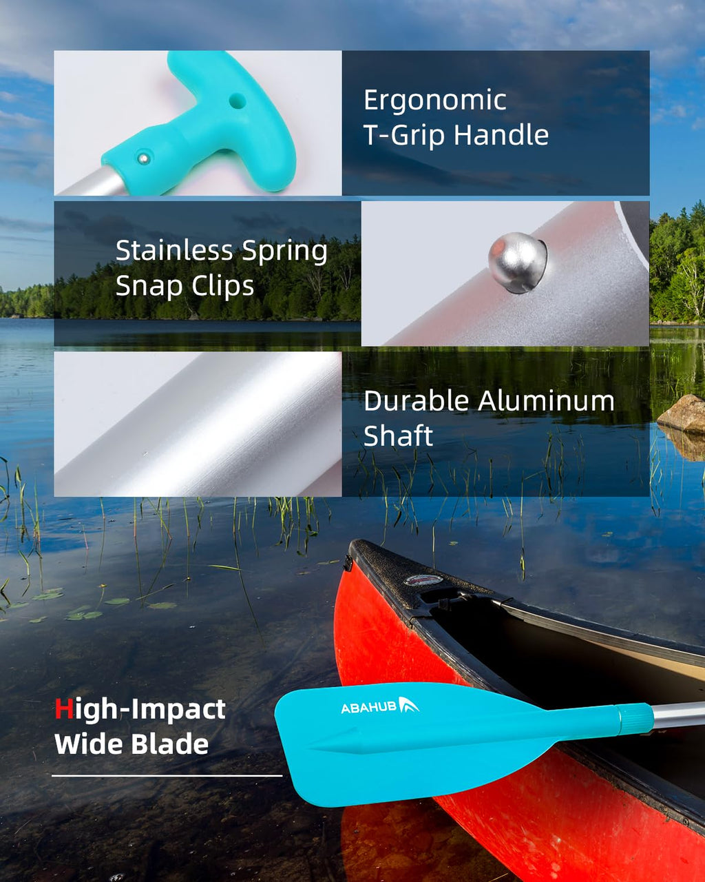 Telescoping Emergency Paddle 21''-42'' B4729