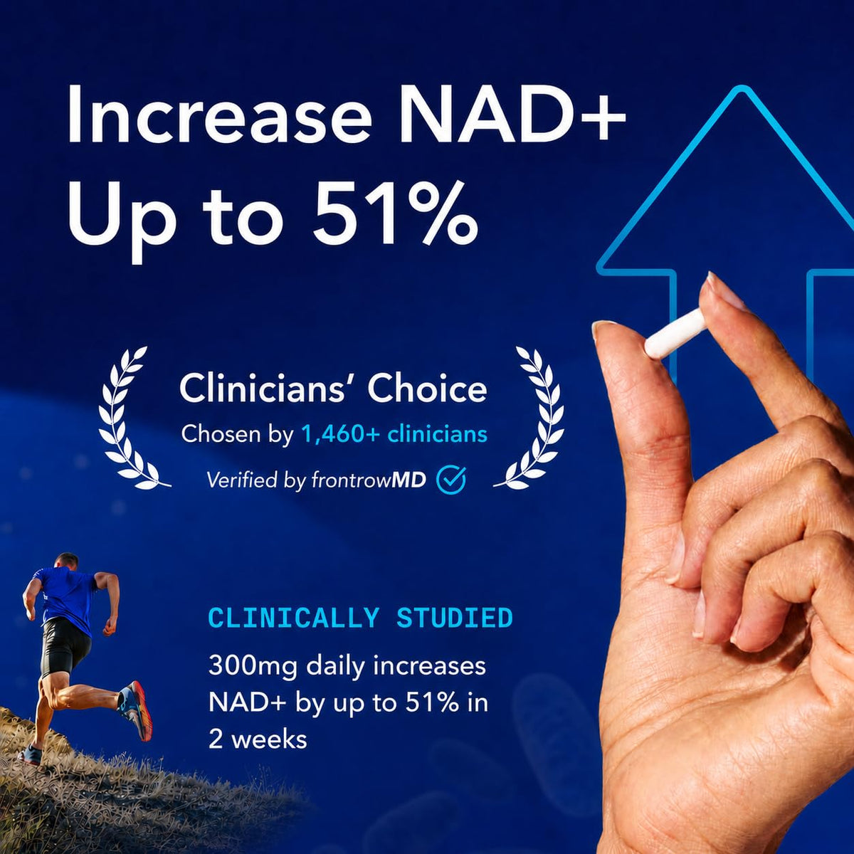 NAD+ Supplement Nicotinamide Riboside 300mg K989