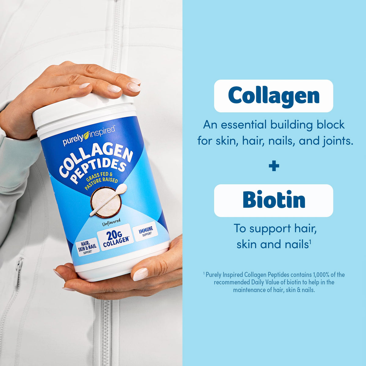 Collagen Powder Unflavored 20 Servings R8434