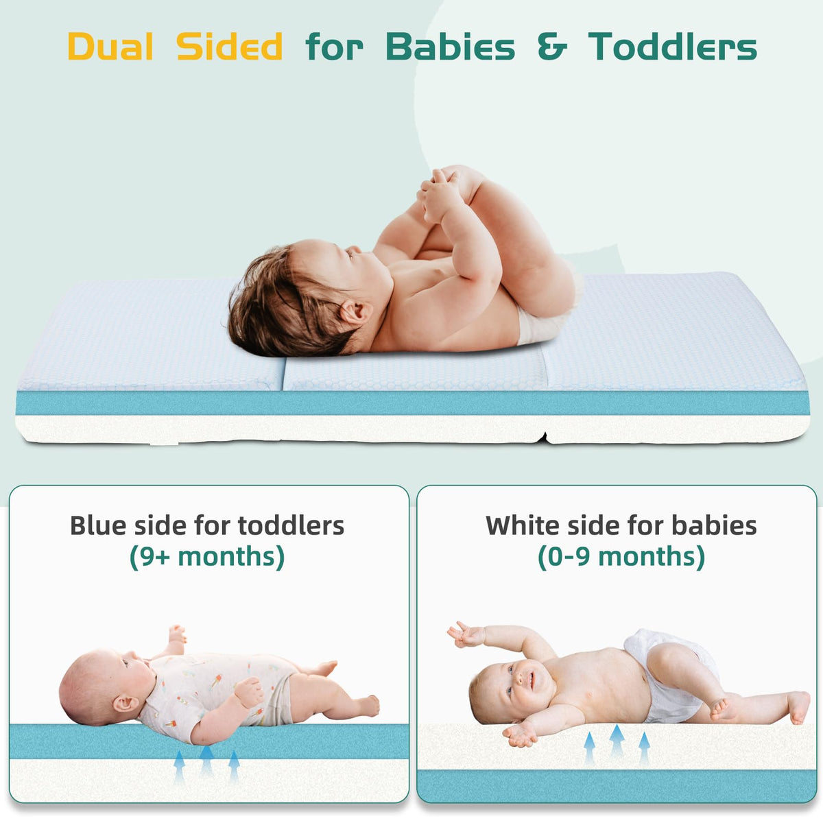 Trifold Pack and Play Mattress O1801