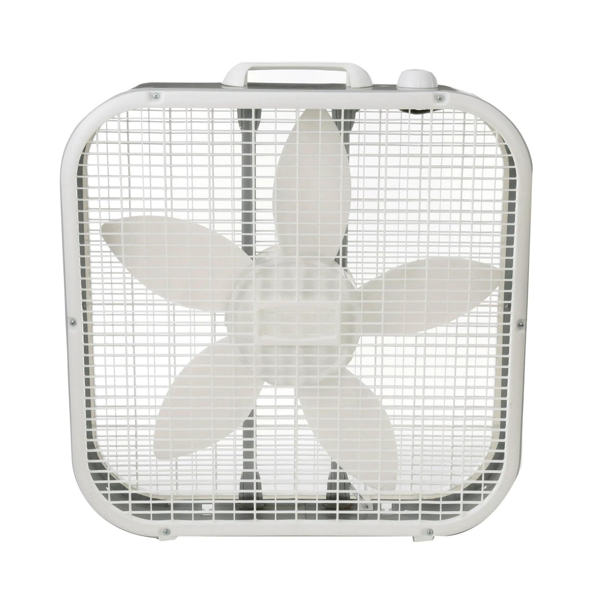 20" White Box Fan, 3 Speeds U5667