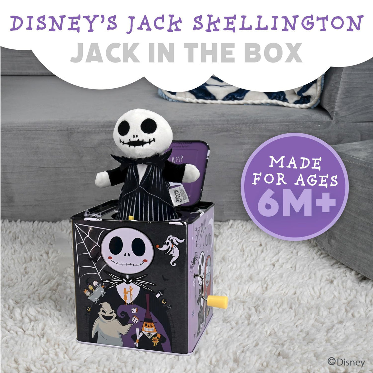 Musical Jack-in-The-Box Toys for Babies and Toddlers W67434