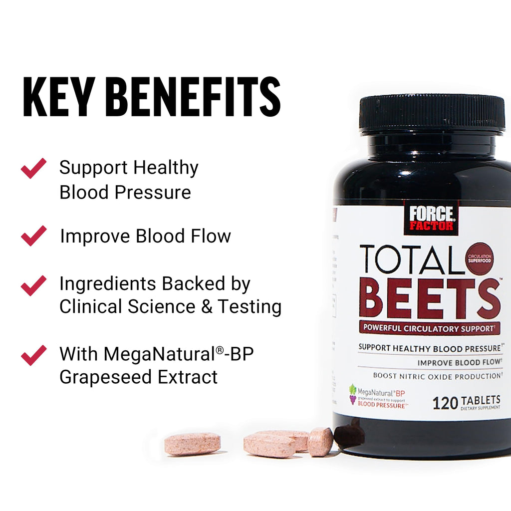 Blood Pressure Chews Nitric Oxide Cardiovascular Support 120 Count & 60 Chews B64984