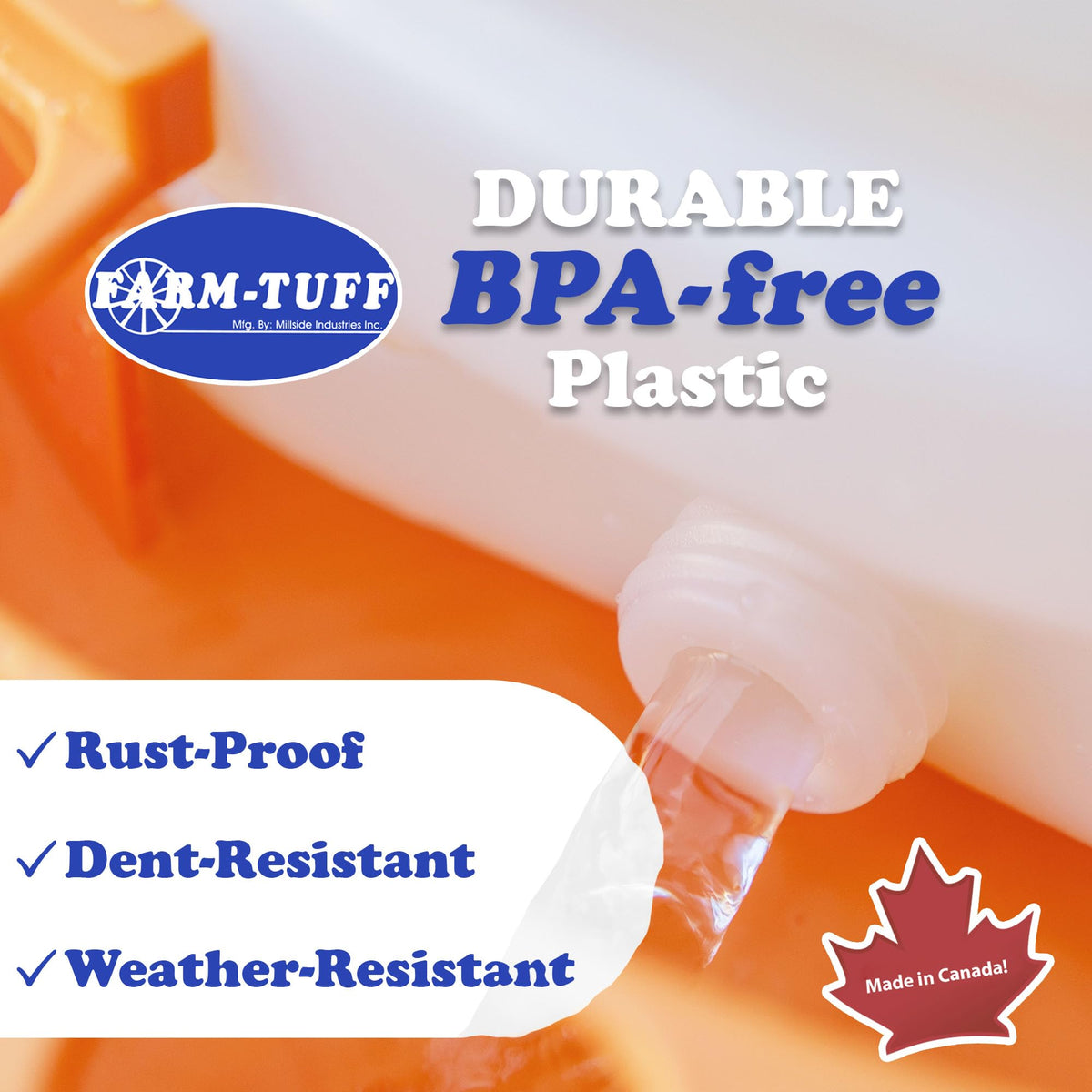 5 Gallon BPA-Free Plastic Poultry Waterer S776