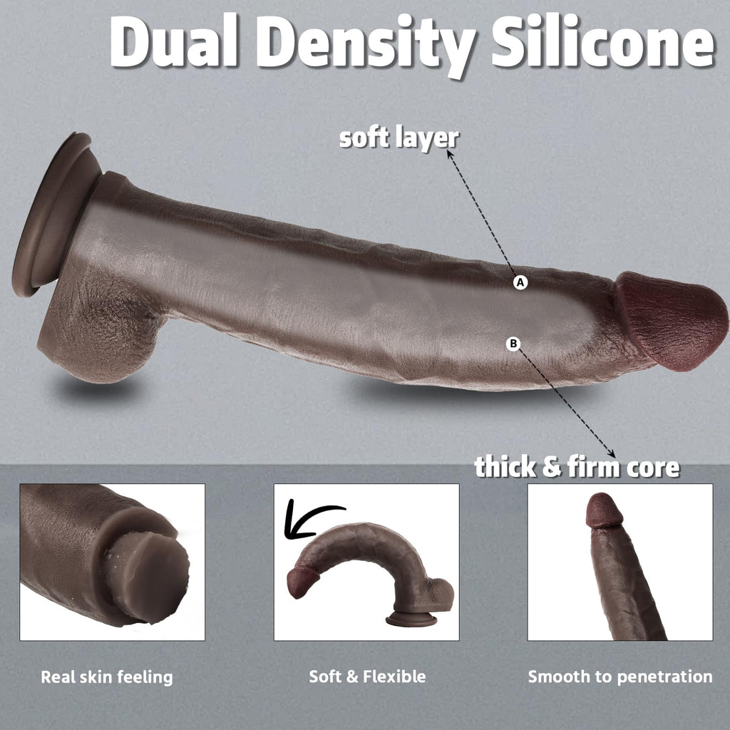 12" Huge Dildo D4210