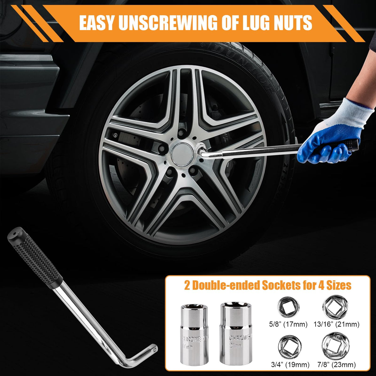 2 Ton Scissor Jack Kit with Lug Wrench K384162