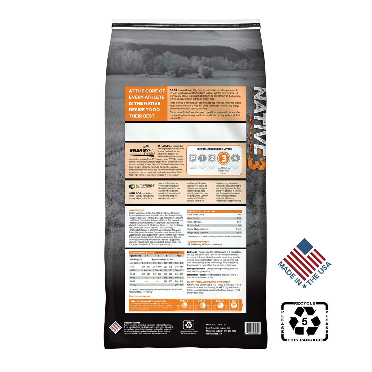 Chicken Meal And Rice Dog Food 40-Pound E2800