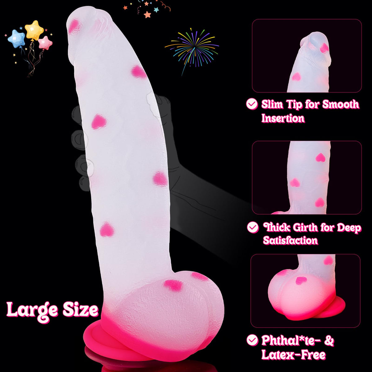 12" Huge Dildo D4210