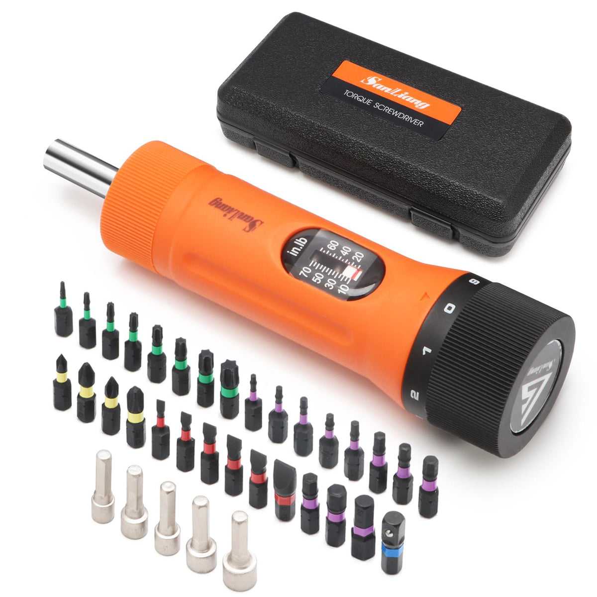36Pcs Torque Screwdriver Wrench Set with 29 S2 Bits O171