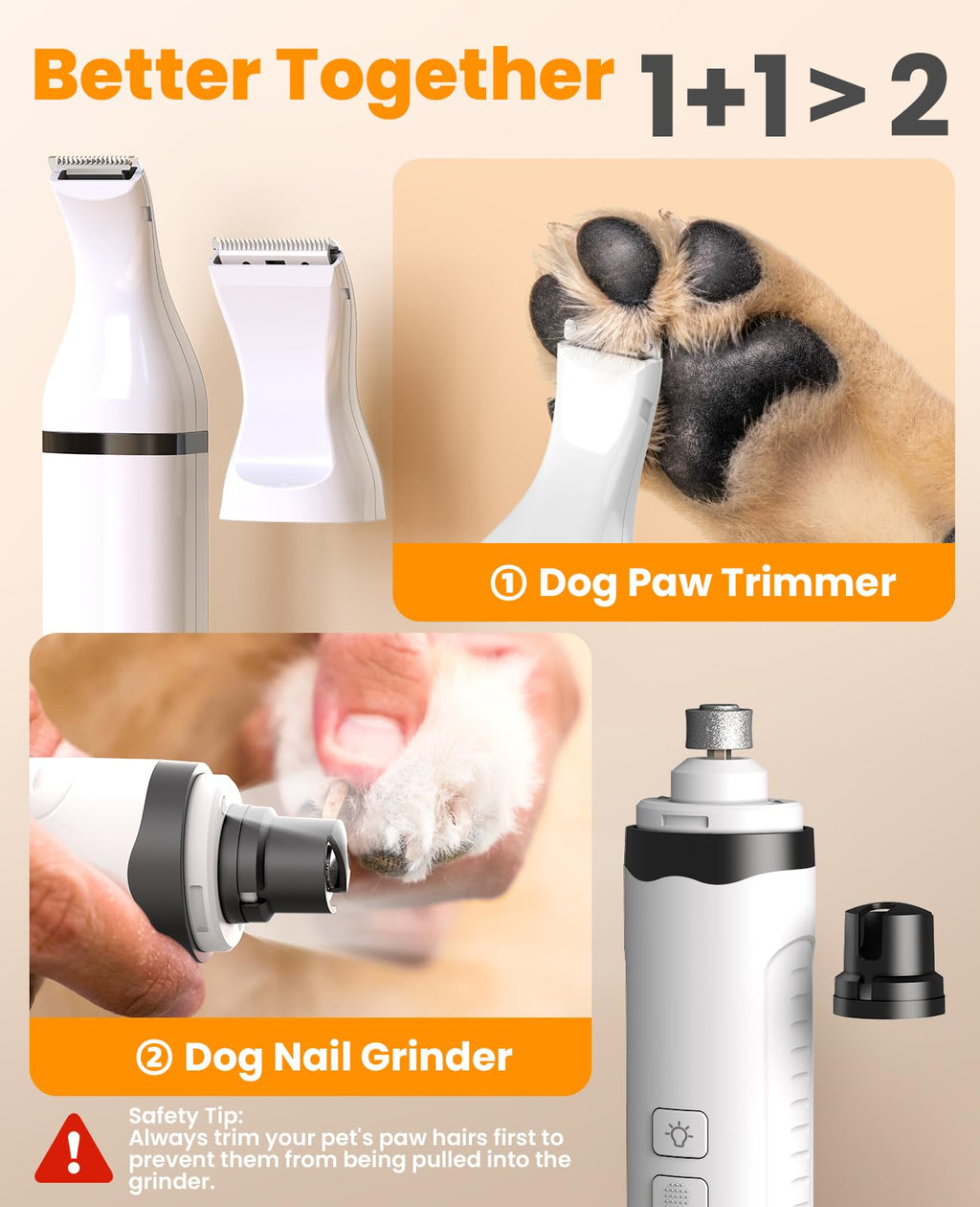 Dog Clipper and Nail Grinder Kit W652902