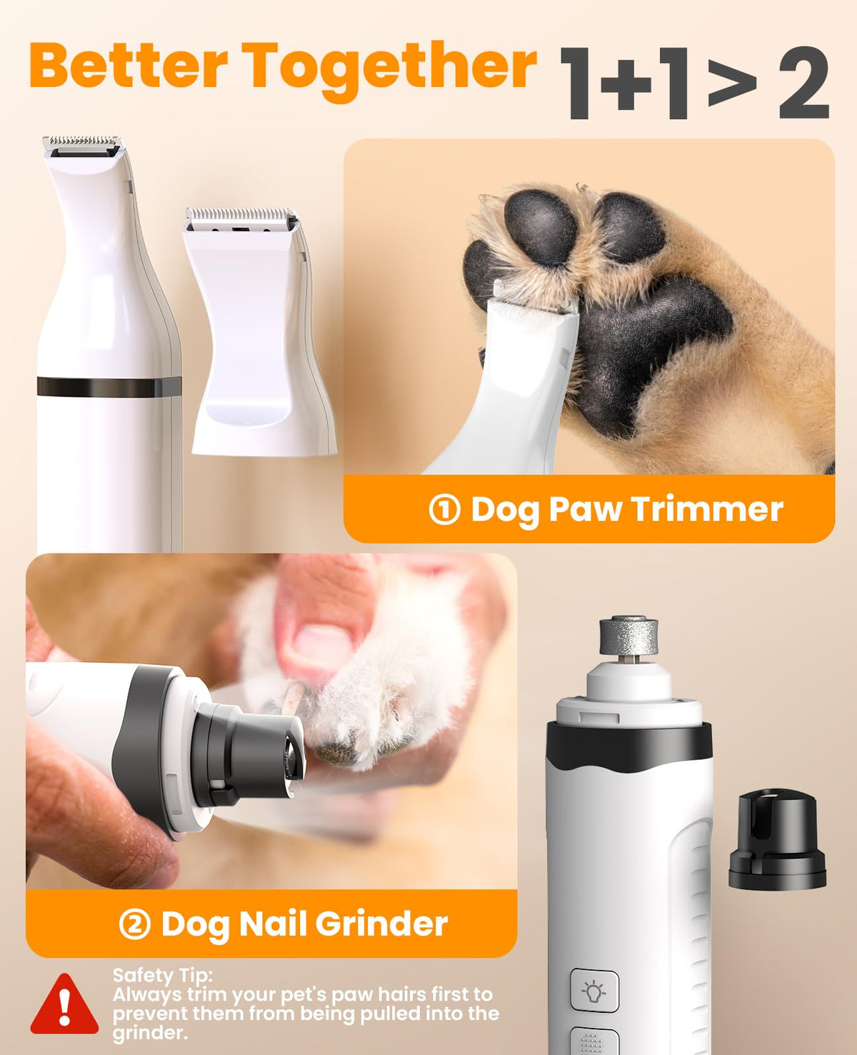Dog Clipper and Nail Grinder Kit W652902