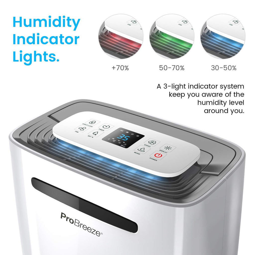 50 Pint Dehumidifier with Continuous Drain Hose V836694