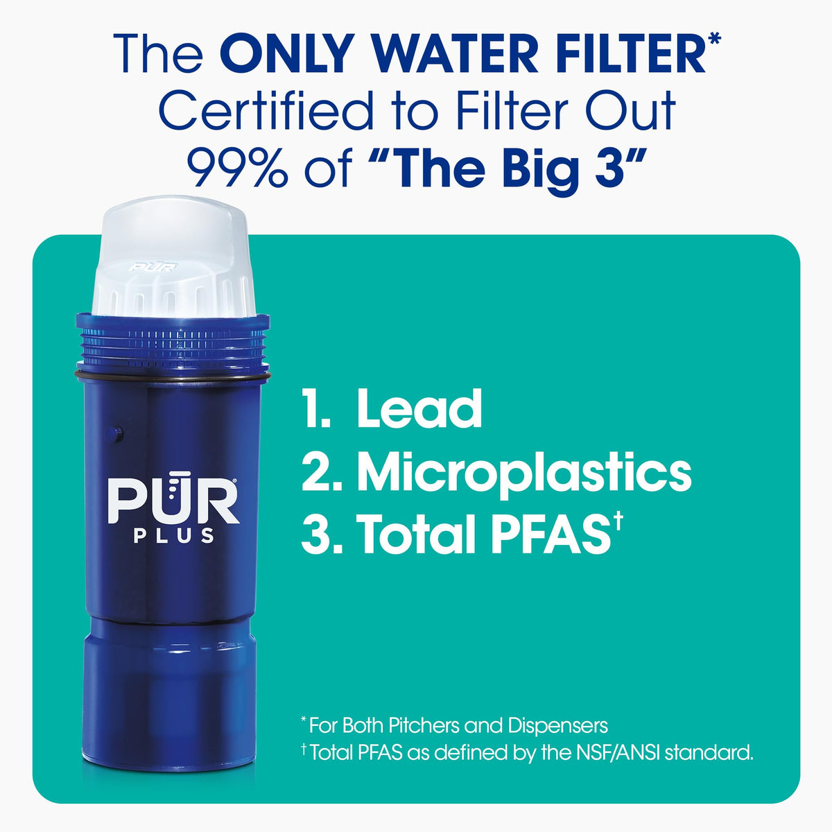White Water Filter Dispenser with Filter L95813