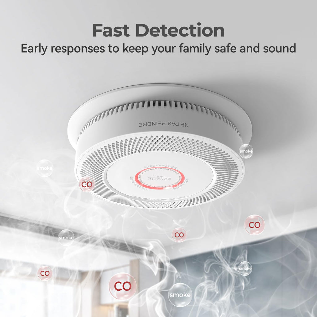 Hardwired Smoke and Carbon Monoxide Detector B791982