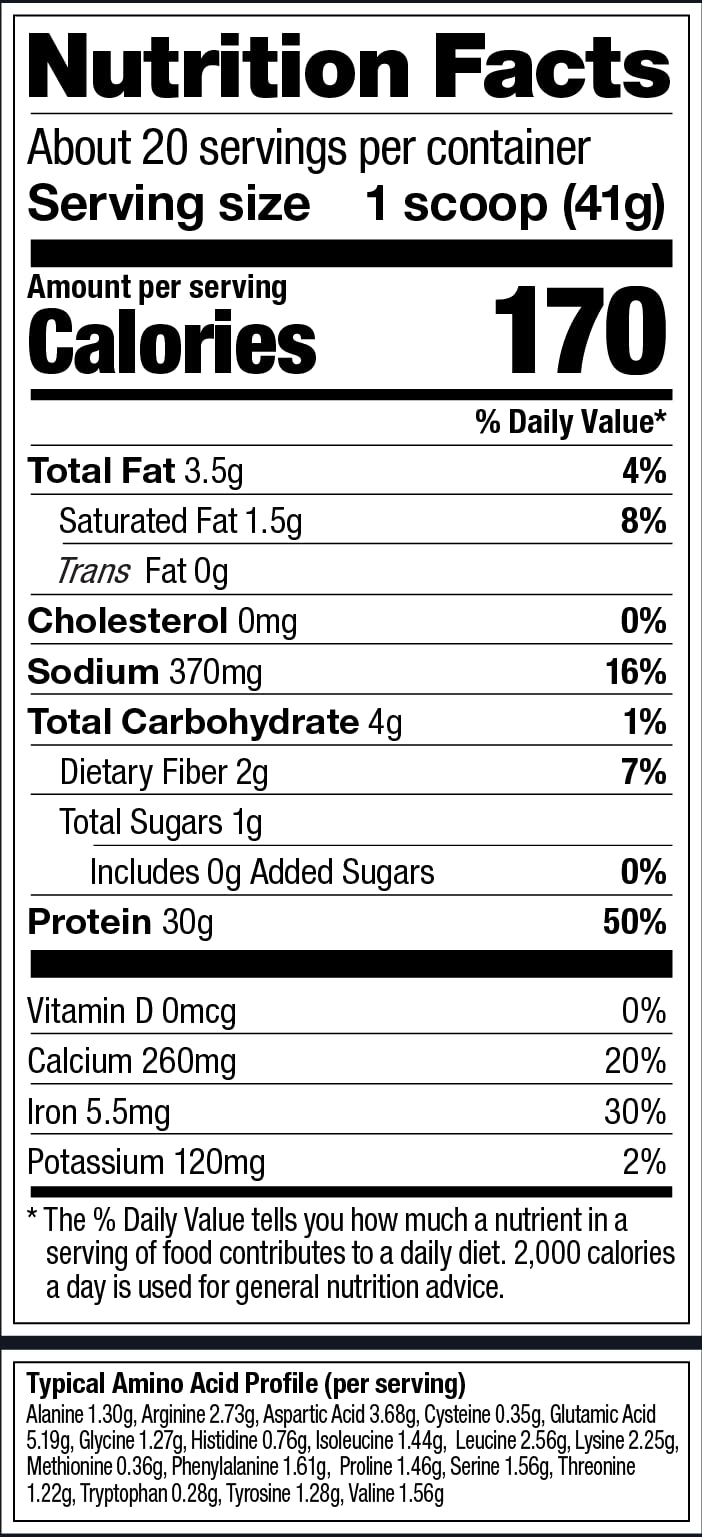 Vegan Vanilla Protein Powder M67865