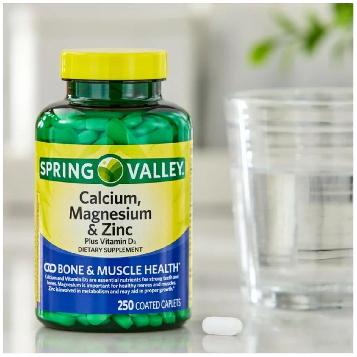 Calcium Magnesium Zinc with Vitamin D3 Supplement G905