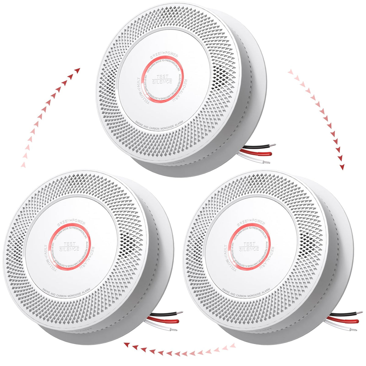Hardwired Smoke and Carbon Monoxide Detector B791982