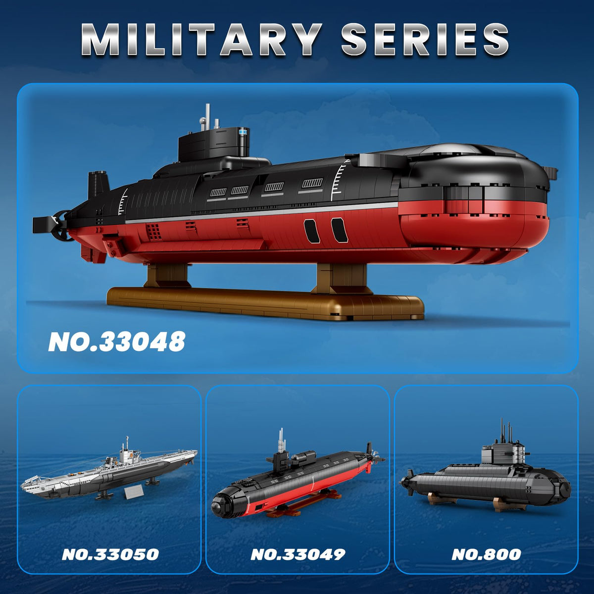 Nuclear Submarine Building Set V3463
