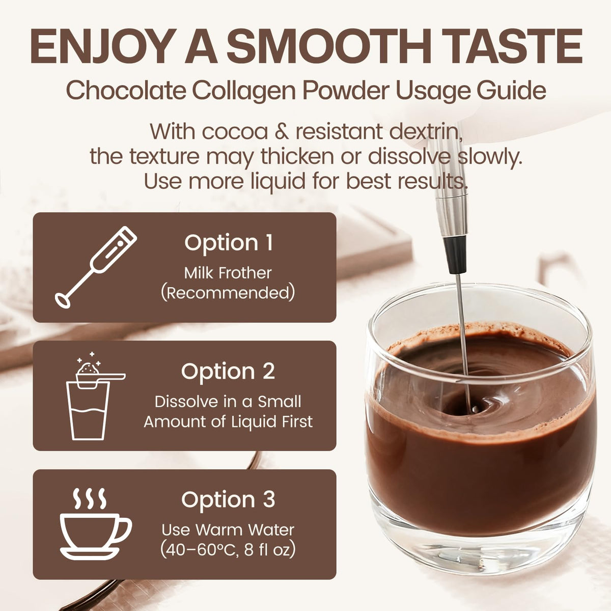 Multi Collagen Peptides Powder Chocolate Flavor 35 Servings W439