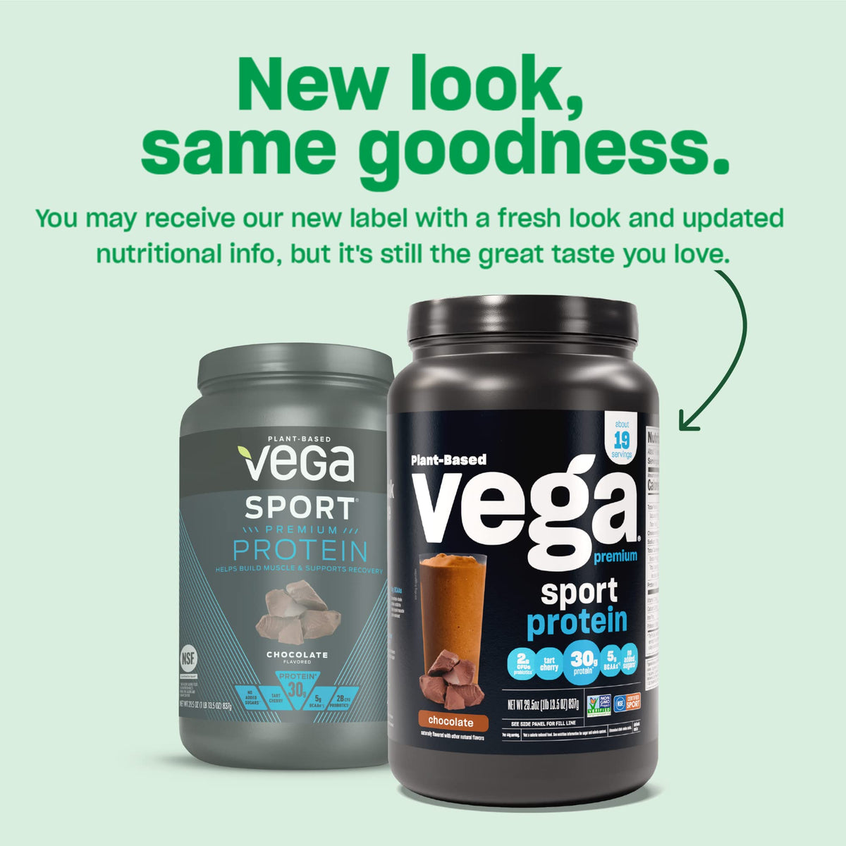 Vegan Vanilla Protein Powder M67865