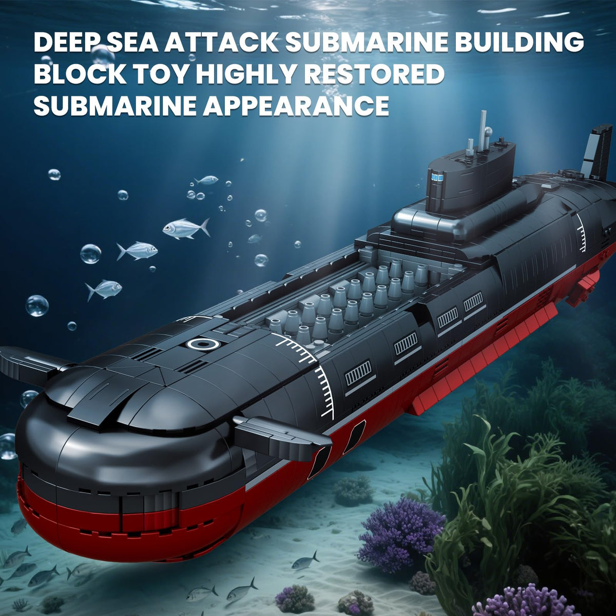 Nuclear Submarine Building Set V3463
