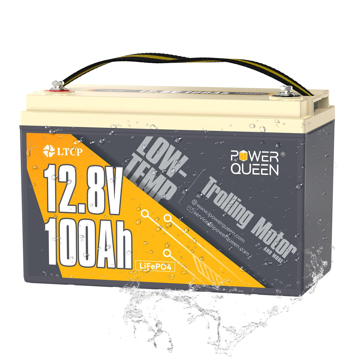 12V 100Ah LiFePO4 Battery D4407