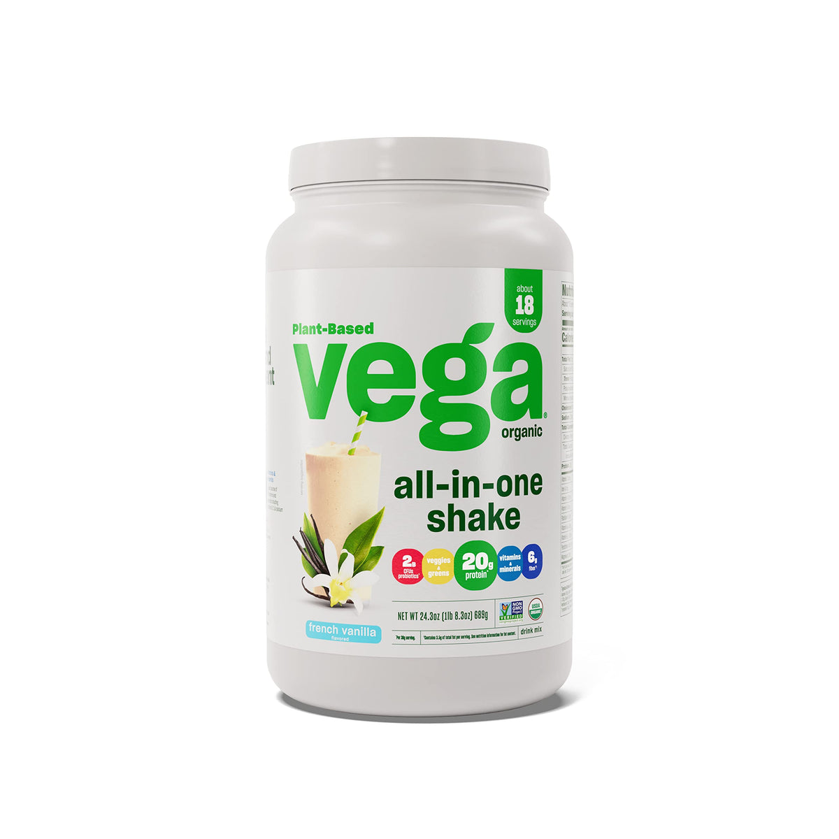 Vegan Vanilla Protein Powder M67865