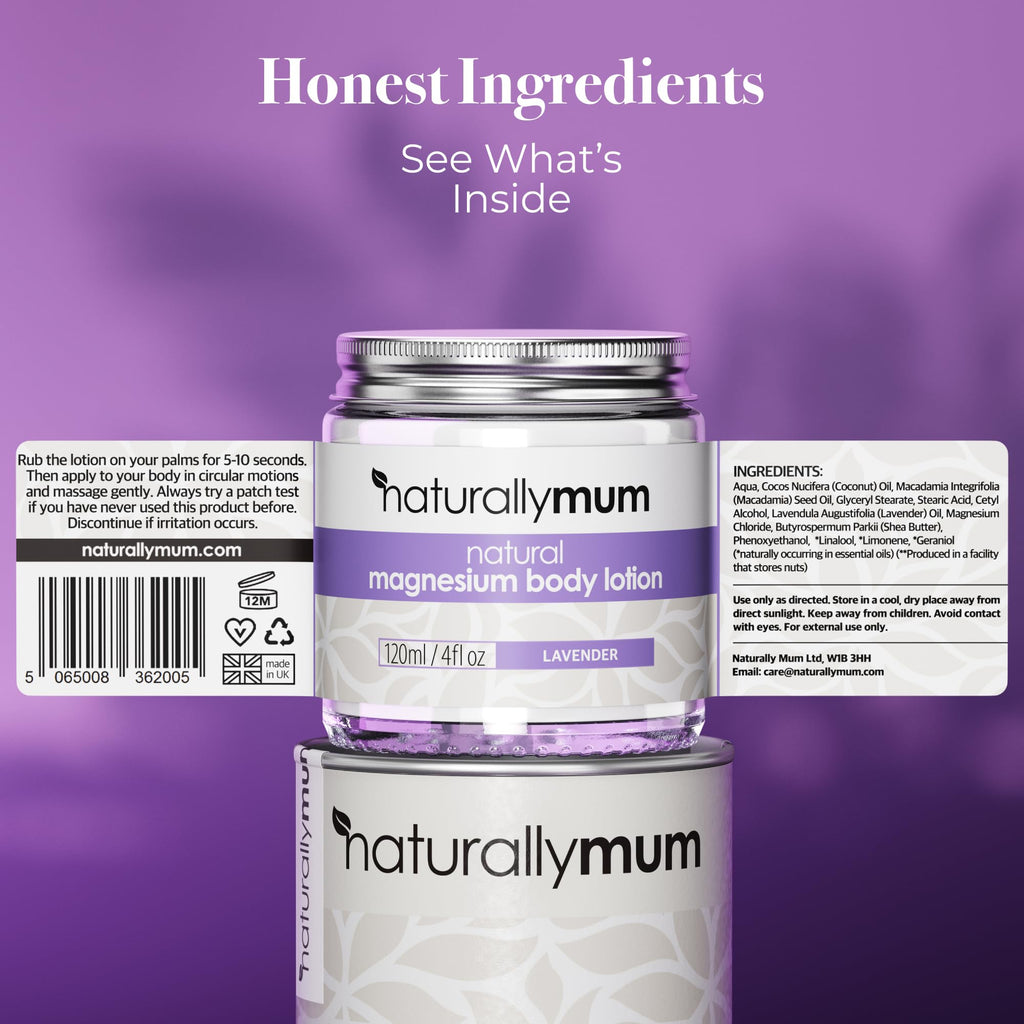 Lavender Magnesium Body Lotion Bundle 2 x 4 fl oz L854