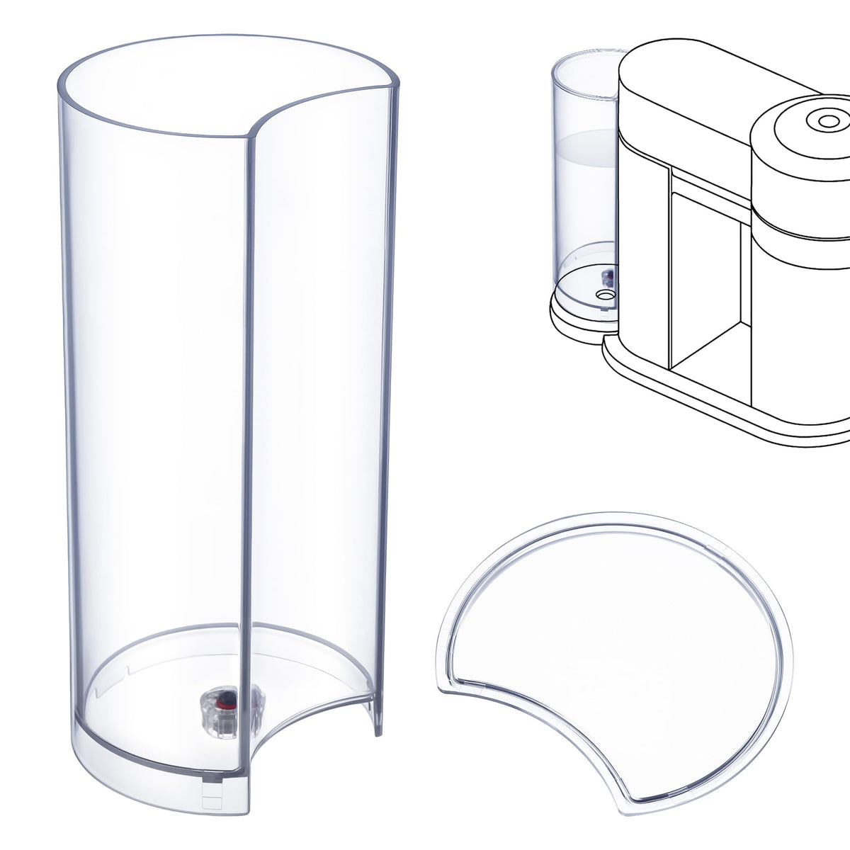 Coffee Machine Water Tank & Lid G771720