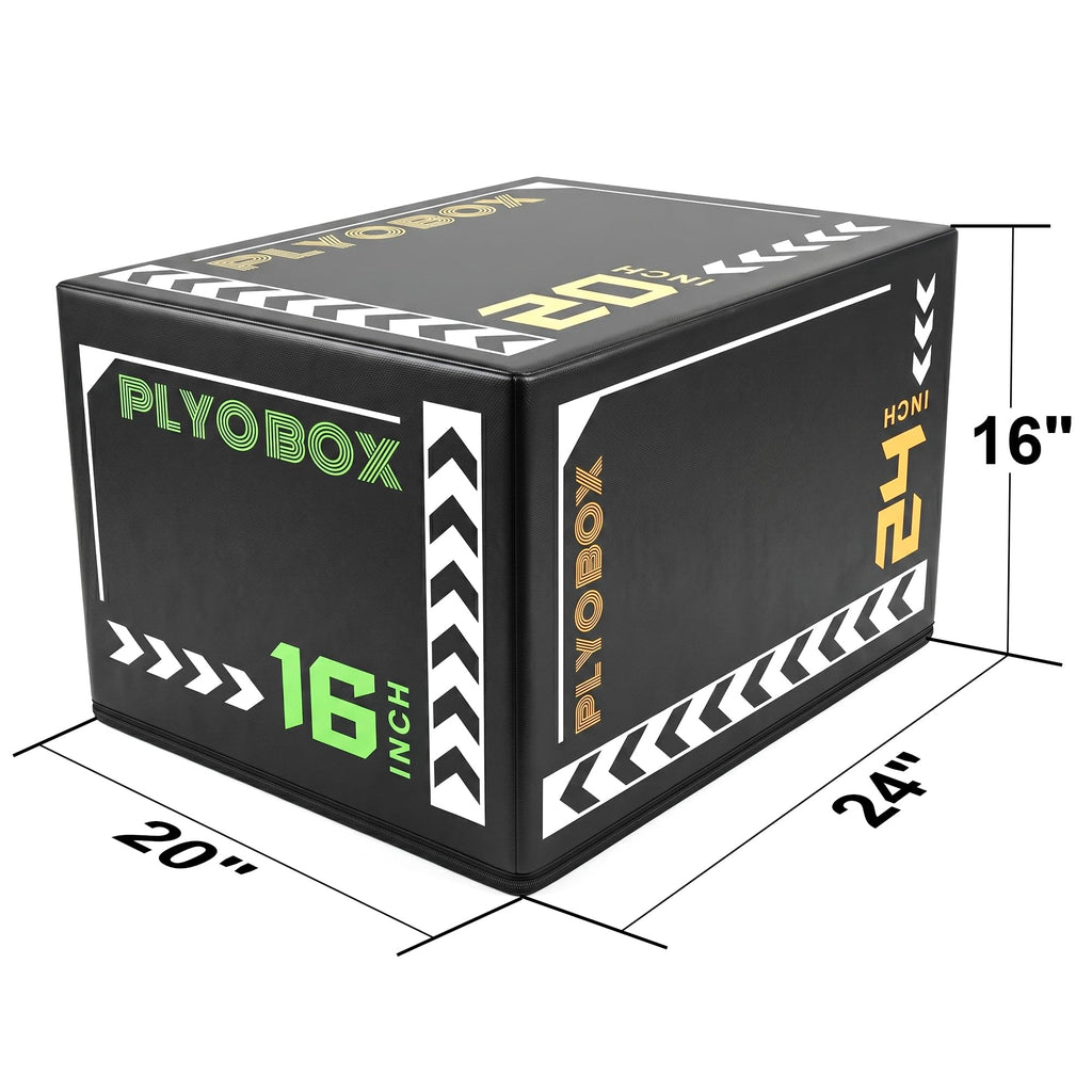 3-in-1 Foam Plyometric Jump Box E616