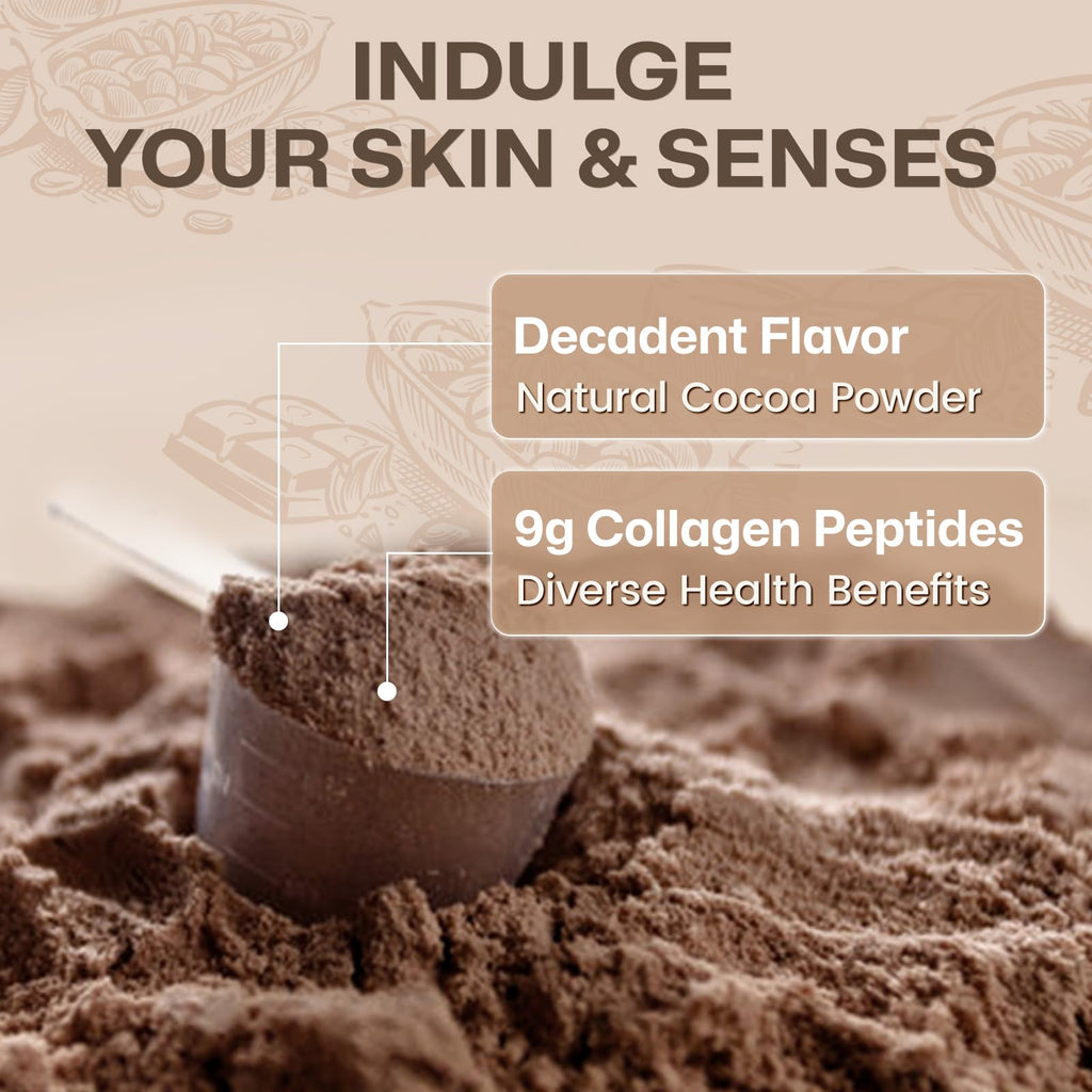 Multi Collagen Peptides Powder Chocolate Flavor 35 Servings W439