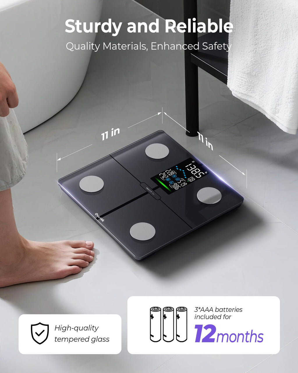 Smart Digital Body Weight Scale M955151
