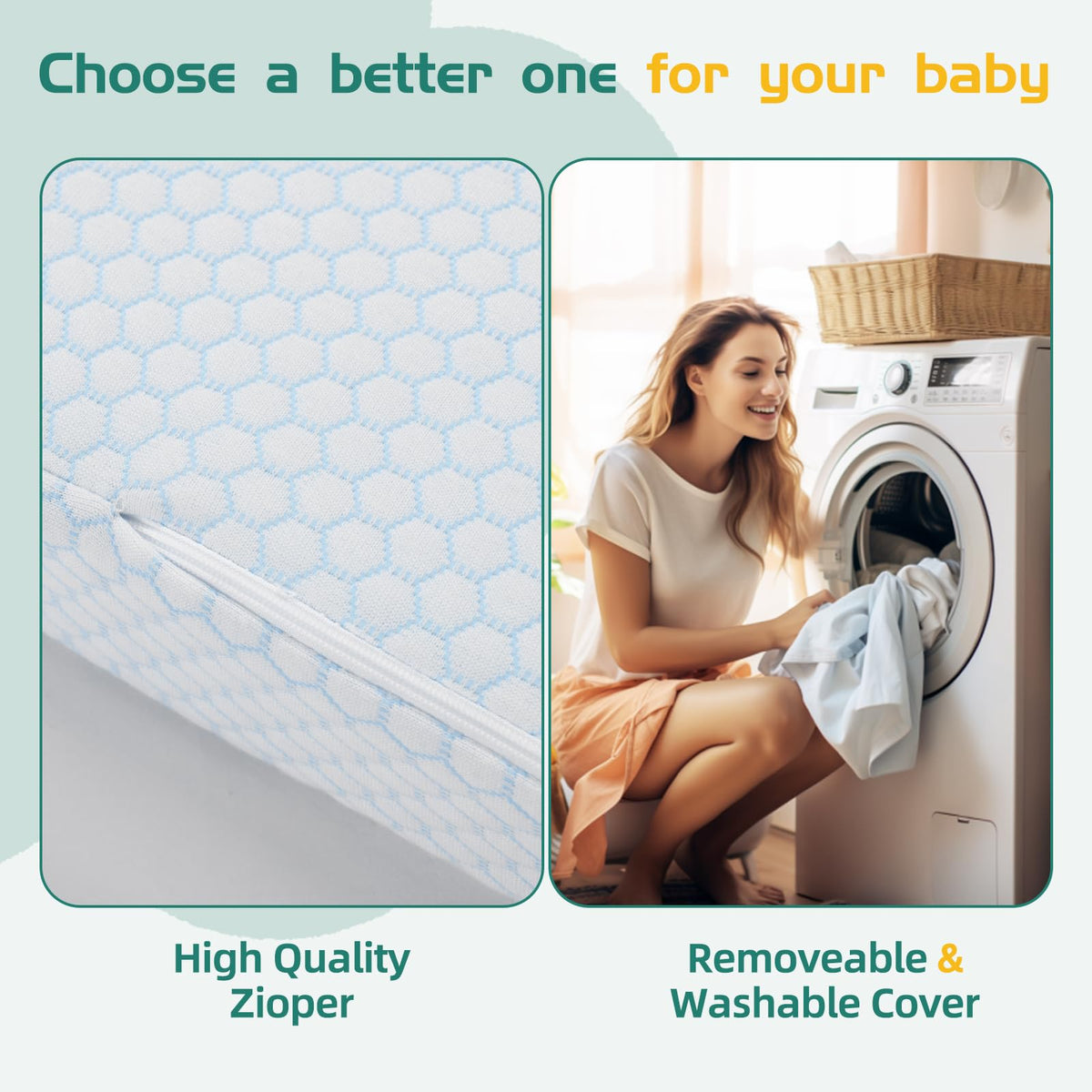Trifold Pack and Play Mattress O1801