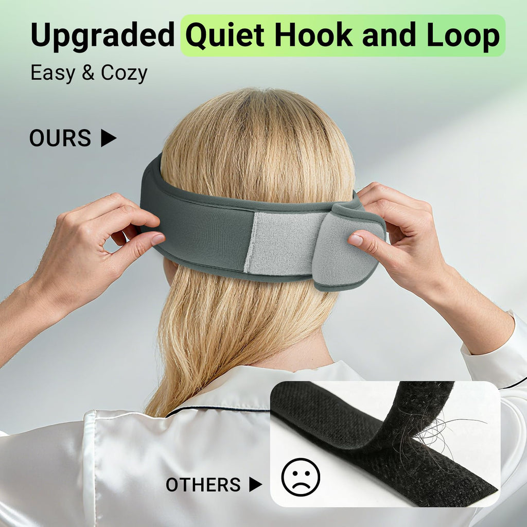 Bamboo Cotton Sleep Mask with Bluetooth Headphones T43419
