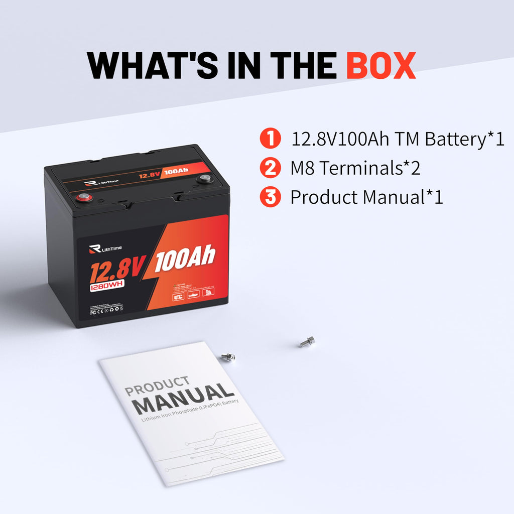 12V 100Ah LiFePO4 Lithium Battery N3007