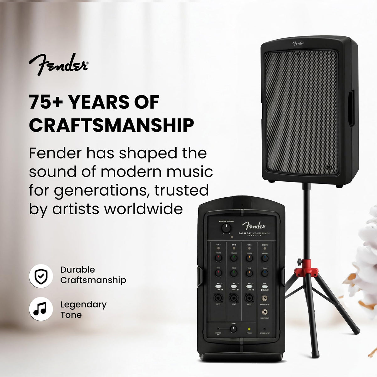 Portable PA System with Microphone Kit S195