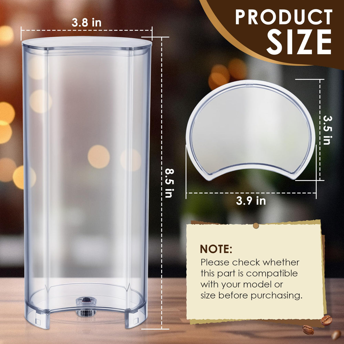 Coffee Machine Water Tank & Lid G771720