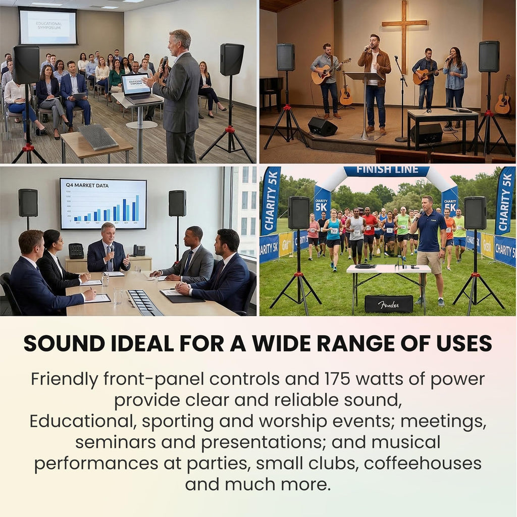 Portable PA System with Microphone Kit S195