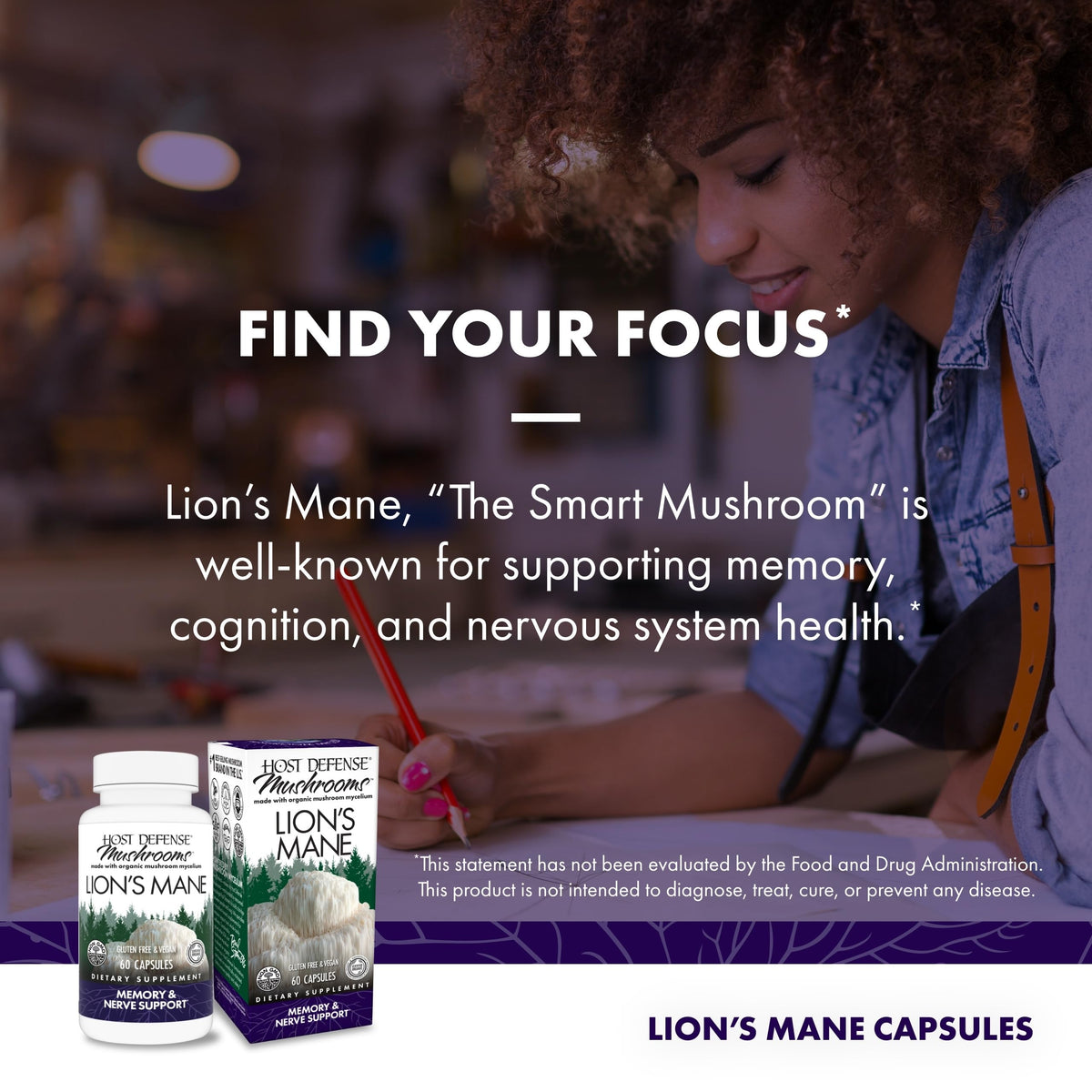 Lion's Mane 60 Capsules Q131707