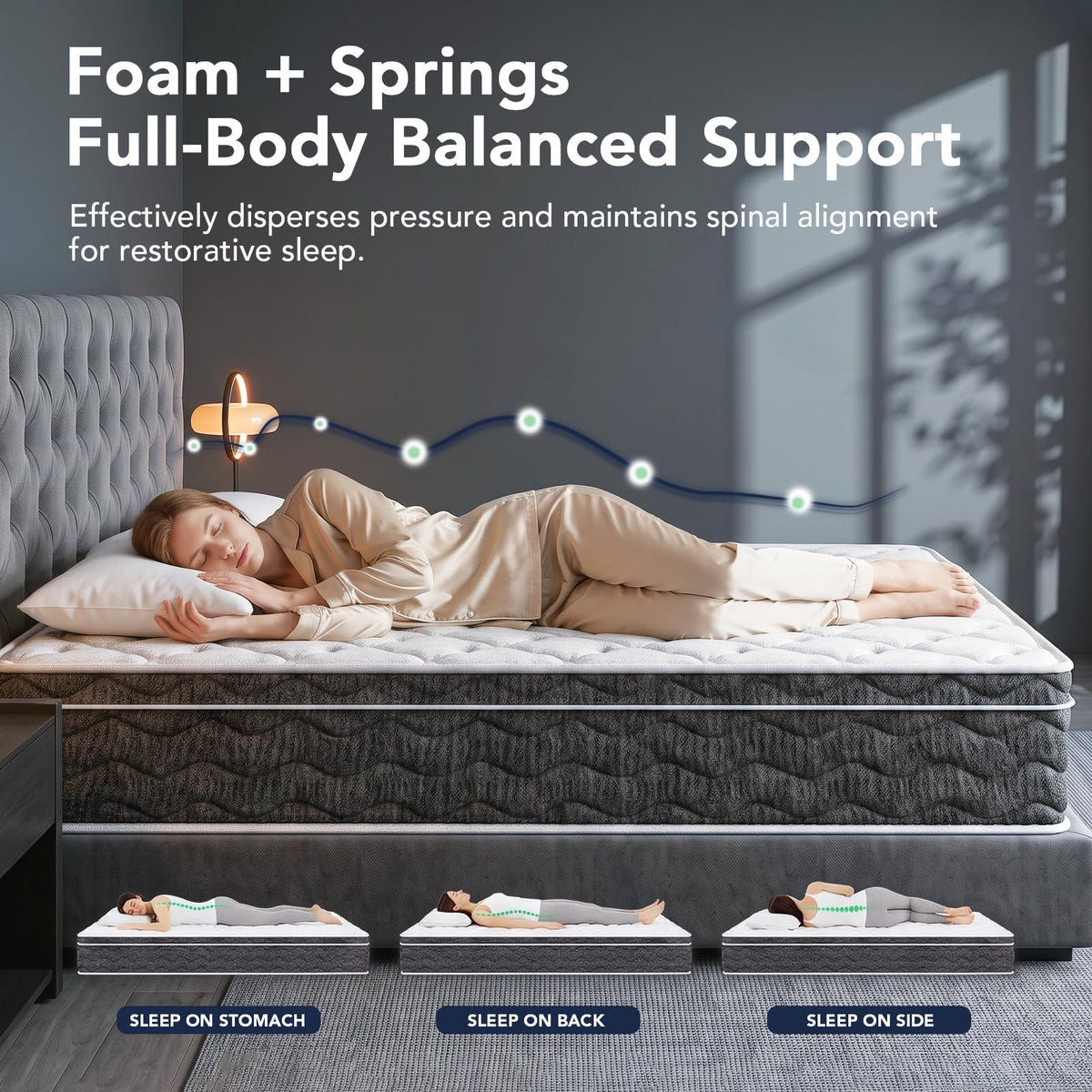 12 Inch Full Size Mattress H209